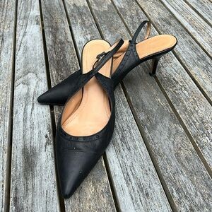 Sling backs shoes